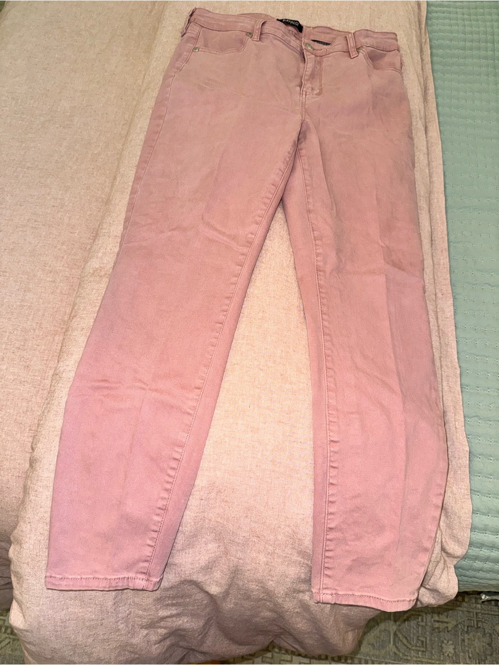 Buffalo David Bitton Pink Skinny Jeans